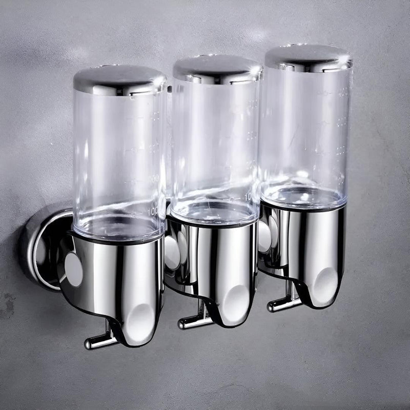 Wall-Mounted Brass Soap Dispenser | Stylish Fit for Bath & Kitchen 6