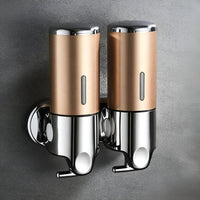 Wall-Mounted Brass Soap Dispenser | Stylish Fit for Bath & Kitchen 8