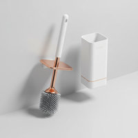 Wandmontierte Toilettenbürste Kunststoff - HygiaMount