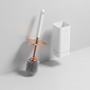Wandmontierte Toilettenbürste Kunststoff - HygiaMount