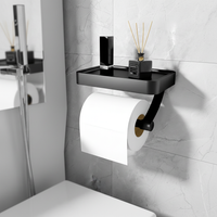 Wandmontierter Toilettenpapierhalter - AeroTray