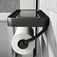 Wandmontierter Toilettenpapierhalter - AeroTray
