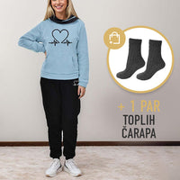 UDOBNA ŽENSKA DVODIJELNA TRENIRKA - WARMFLEX™