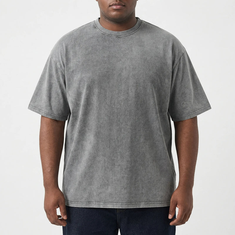 Washed Vintage Short Sleeve Tee - Myron
