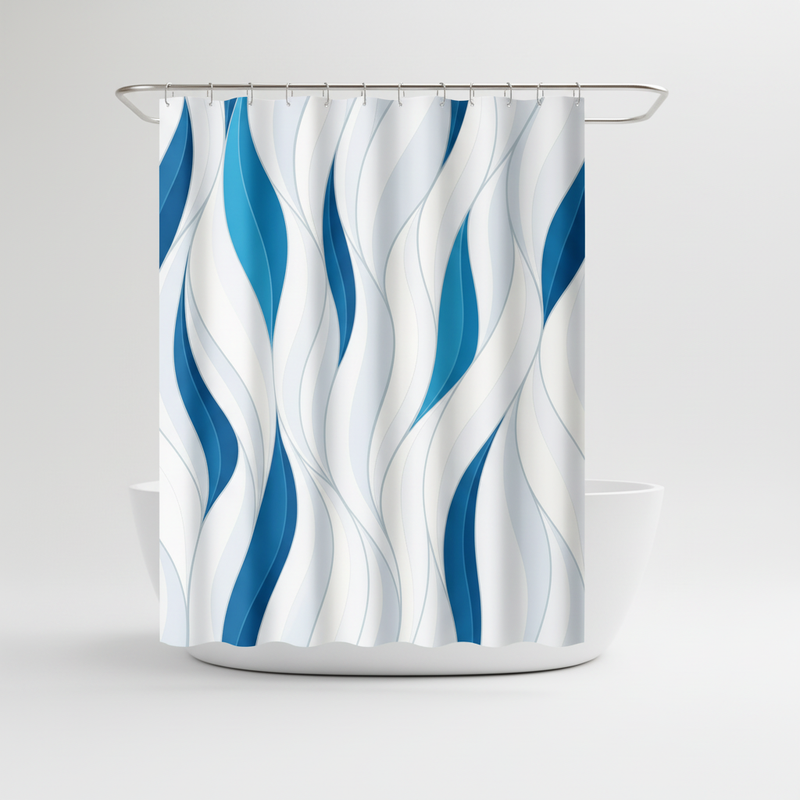 Wasserdichter Gedruckter Duschvorhang - ShowerWeave