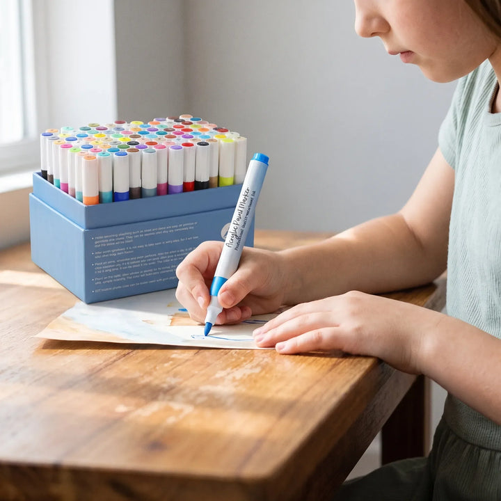 Water-Based Soft-Tip Art Markers - Tintaro