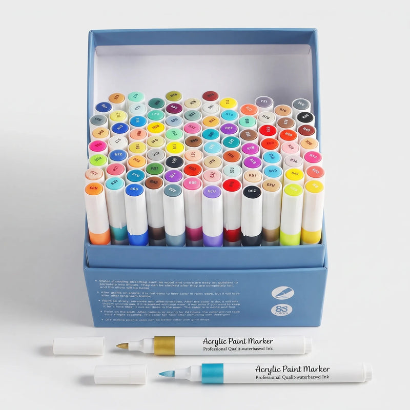 Water-Based Soft-Tip Art Markers - Tintaro