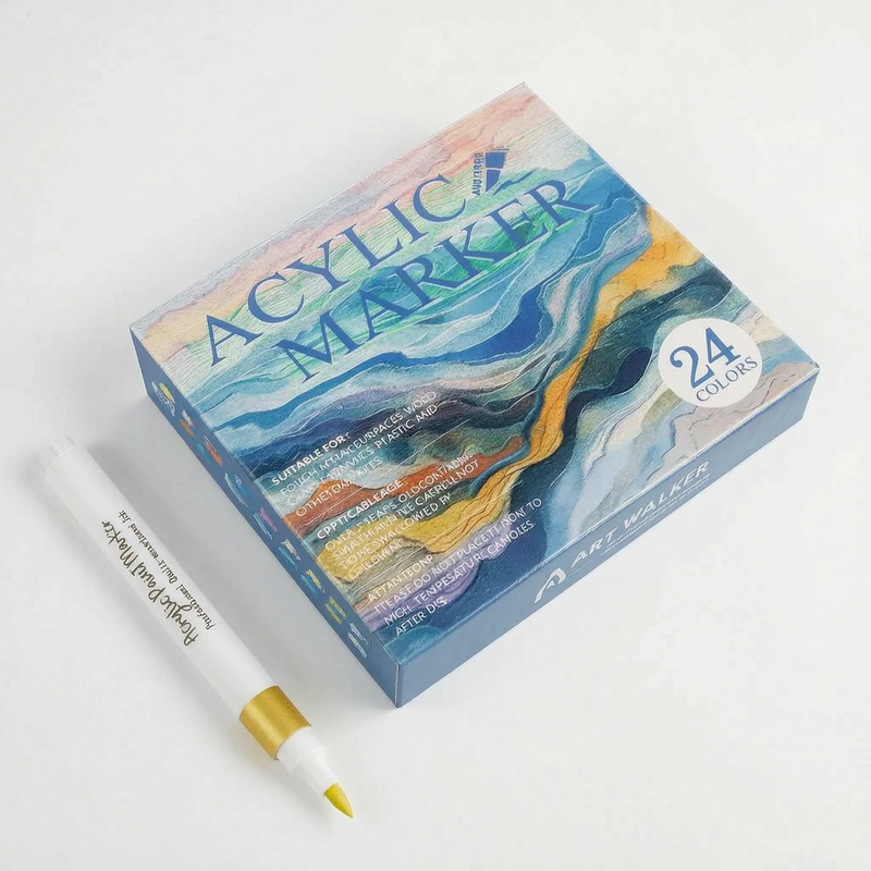 Water-Based Soft-Tip Art Markers - Tintaro