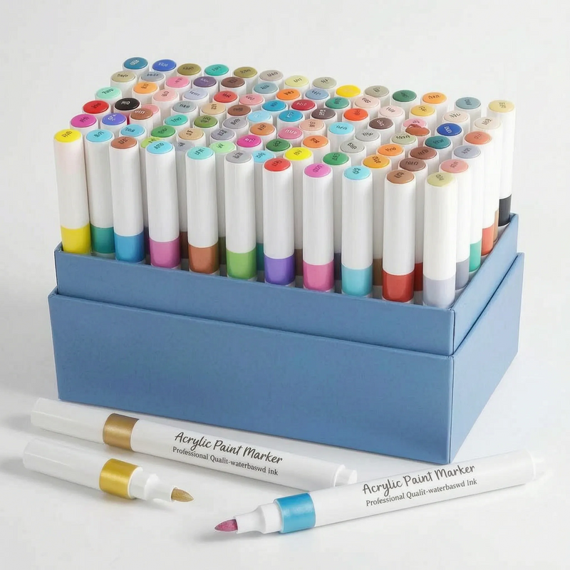 Water-Based Soft-Tip Art Markers - Tintaro