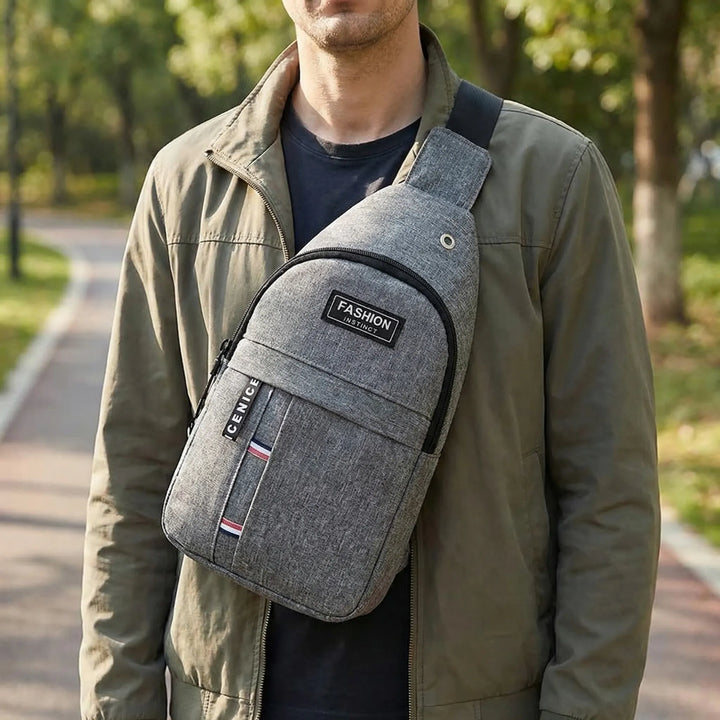Water-Repellent Crossbody Sling Bag -  Trailvent