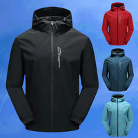 Wasser- und Winddichte Outdoorjacke mit Kapuze - EcoShield