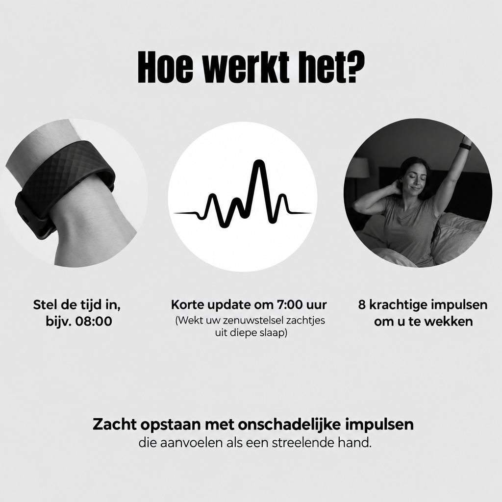 Stille trilwekker | Rustig wakker worden | Verstelbare intensiteit