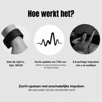Stille trilwekker | Rustig wakker worden | Verstelbare intensiteit