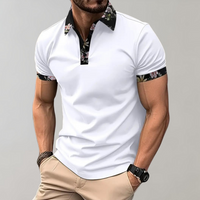Herren-Poloshirt mit dezentem Druck - Noah