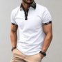Herren-Poloshirt mit dezentem Druck - Noah