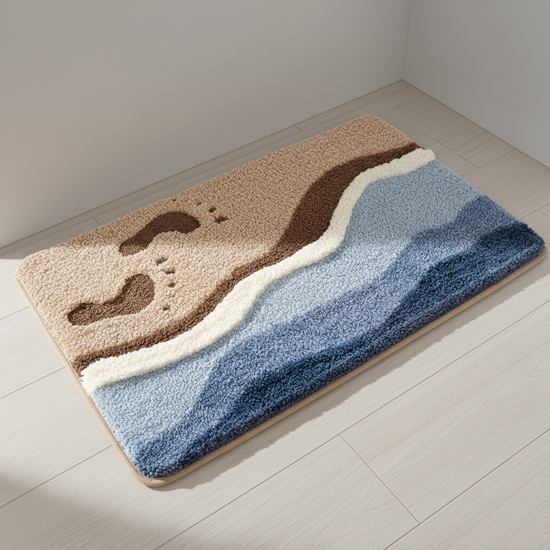 Weiches Flauschiges Badezimmerﬂoormatte - FjordFluff