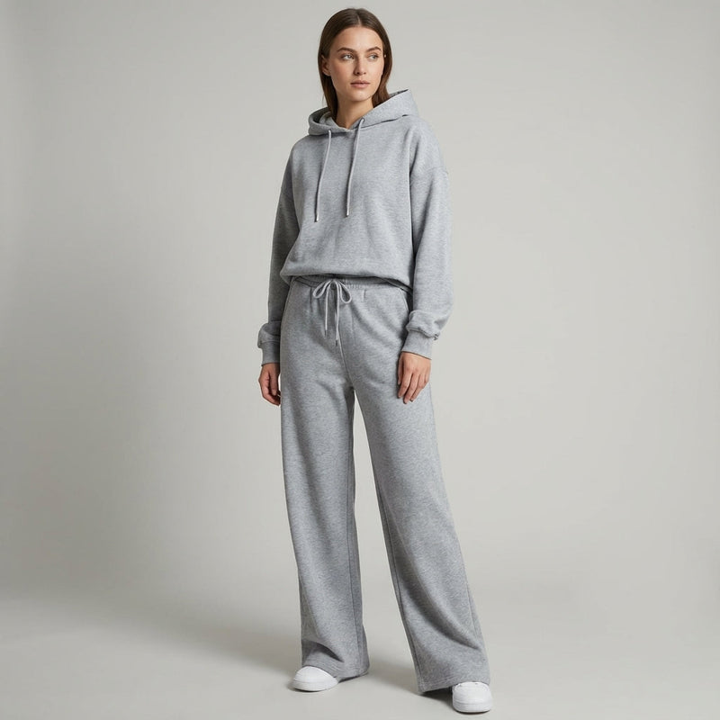 Weit Geschnittene Jogginghose Set - Patty