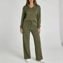 Weites Loungewear-Set Mit Weitem Bein - Joleen