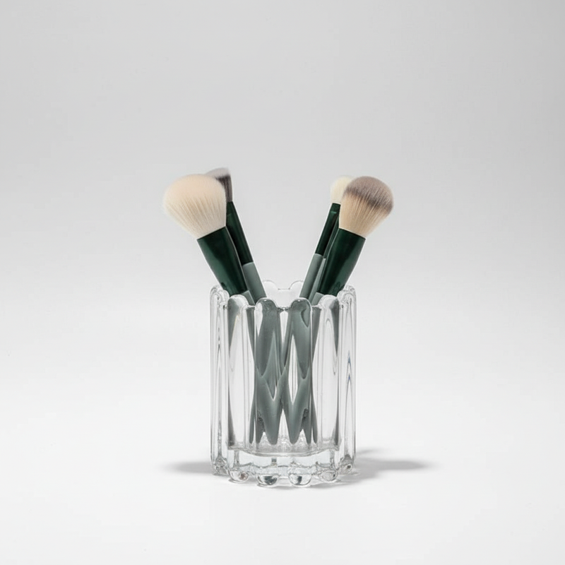 Wellenförmiger Make Up Organizer - GleamCaddy