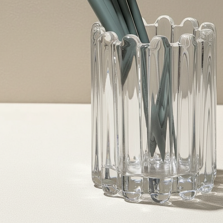 Wellenförmiger Make Up Organizer - GleamCaddy