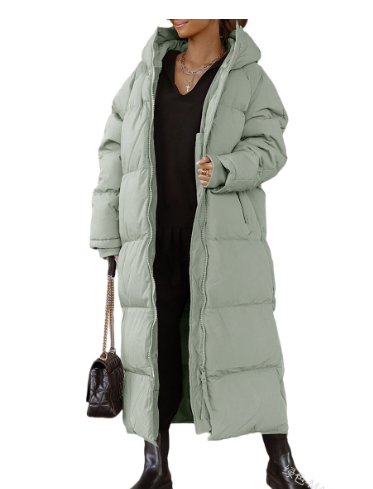 Stilvolle lange Damen-Daunenjacke - Elise