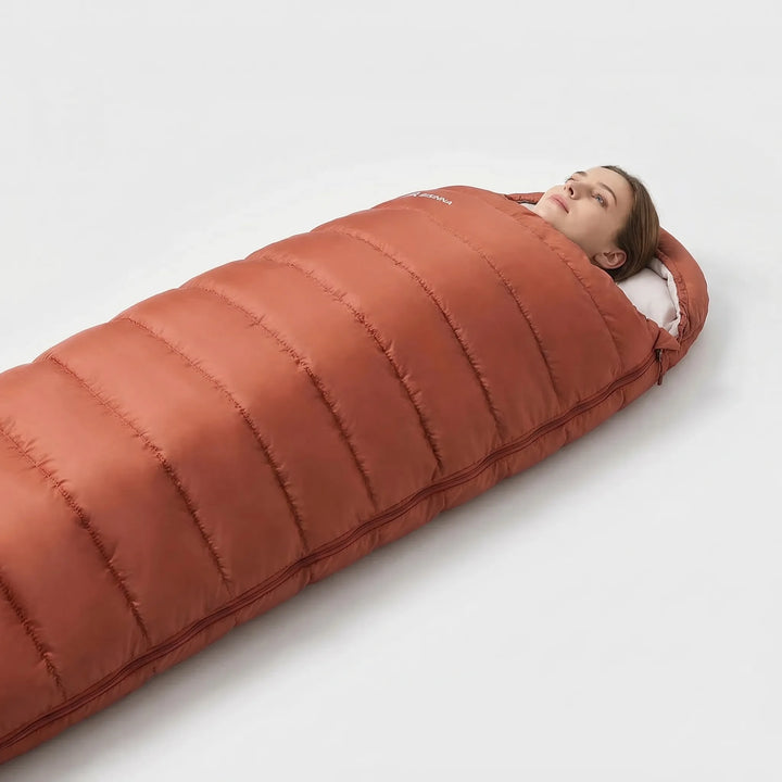 Wide-Cut 3-Season camping Sleeping Bag -  Slumbrex