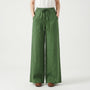 Wide-Leg Casual Trousers -  Sadie