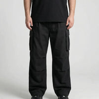 Wide Leg Cargo Trousers For Men - Clifton
