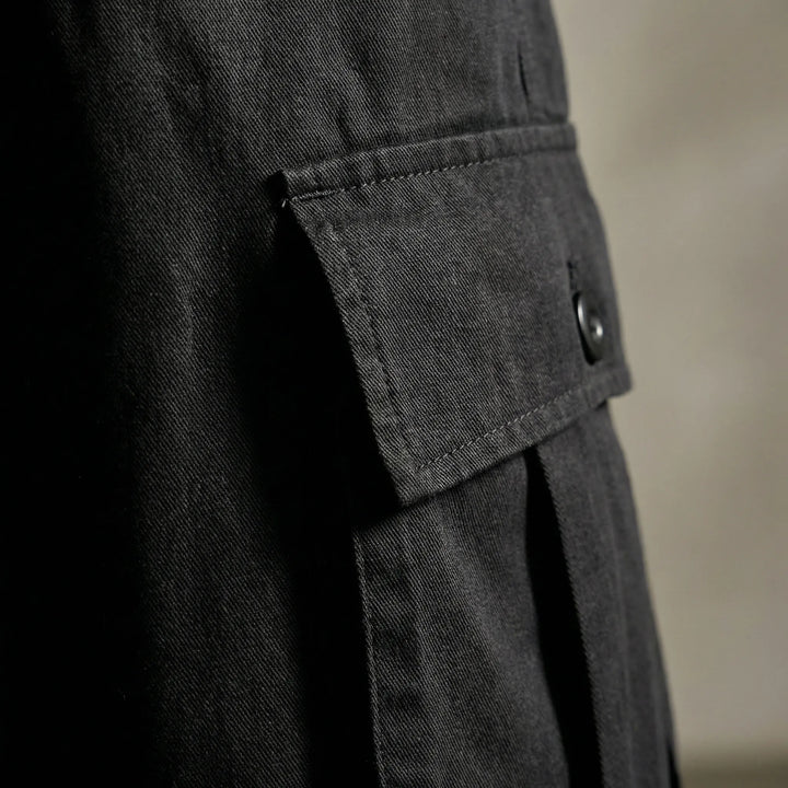 Wide Leg Cargo Trousers For Men - Clifton