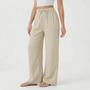Wide Leg Casual Trousers - Peggy