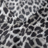 Wide Leg Leopard Print Jumpsuit - Sabrina