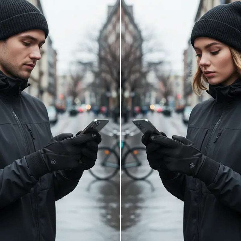 Winddichte Handschoenen Met Touchfunctie - TouchWarm