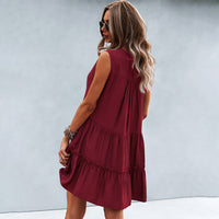 Fröhliches Sommerkleid mit lockerer Passform – Elin