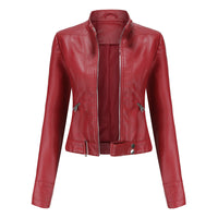 Classic Women's Leather Jacket with Timeless Style 3