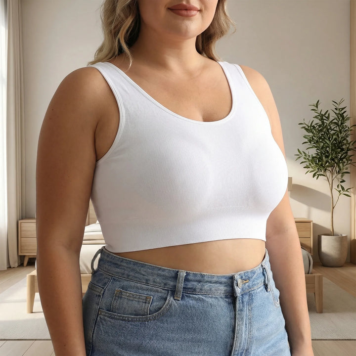 Wire-Free Plus-Size Shaping Bra - Juana