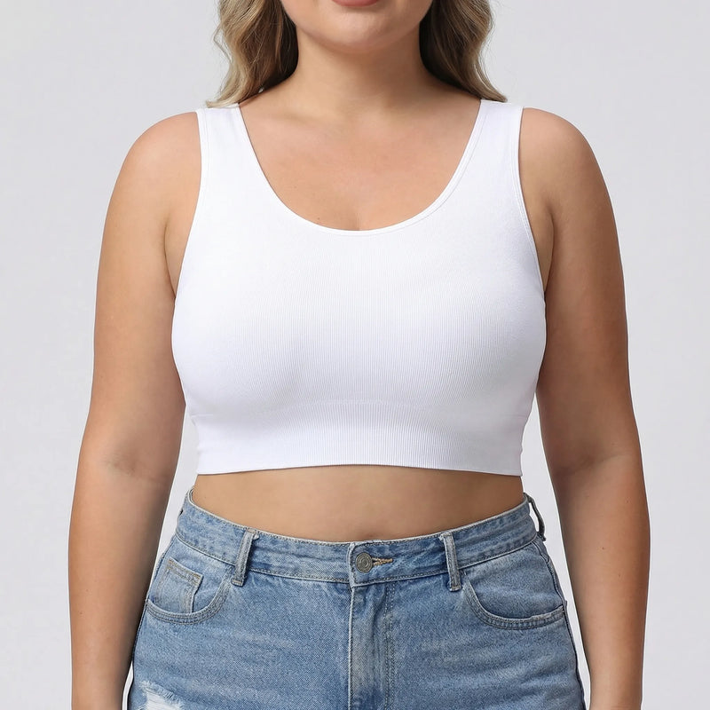 Wire-Free Plus-Size Shaping Bra - Juana