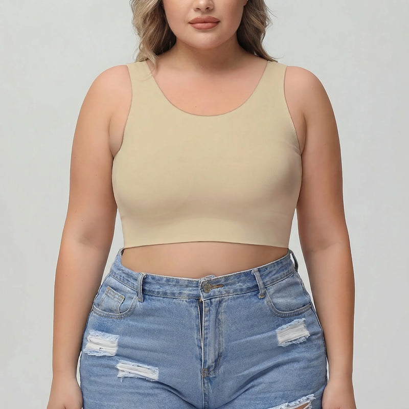 Wire-Free Plus-Size Shaping Bra - Juana