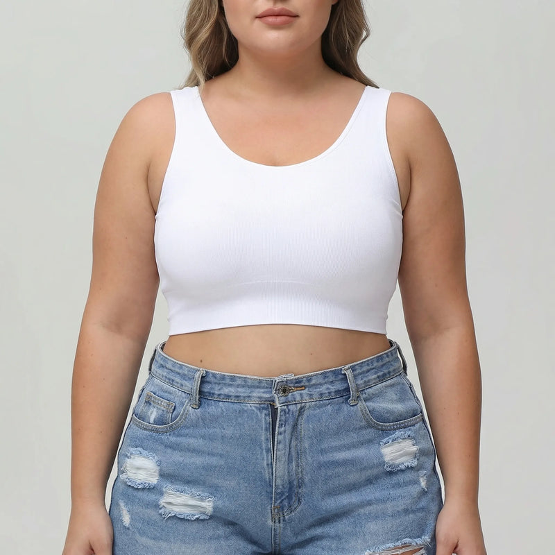 Wire-Free Plus-Size Shaping Bra - Juana