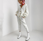Winnie Winterset | Herrliches 2-teiliges Set mit gestrickter Weste & bequemer Hose