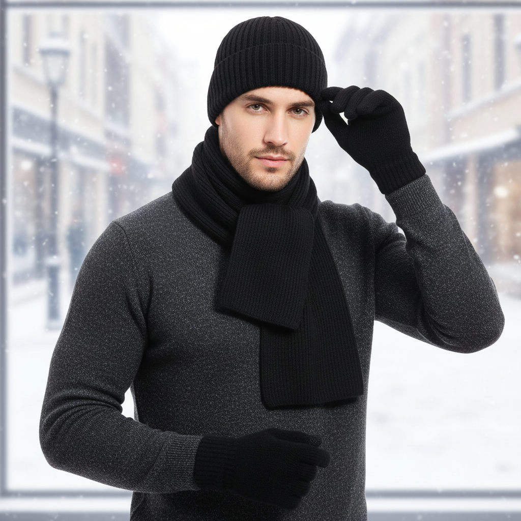 Wool Hat and Gloves - ChillGuard – Beter Mode