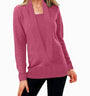 Warmer & bequemer Damen-Winterpullover – Selina