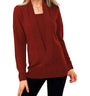 Warmer & bequemer Damen-Winterpullover – Selina