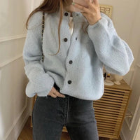 Damen Gestrickte Strickjacke - Nova