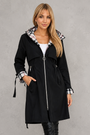 Women's Waterproof Rain Coat with Hood – Windproof Lightweight Jacket 3