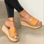 Damen Plateau-Sandalen mit Keilabsatz – Ravina