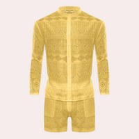 Luftiges Spitzen-Sommeroutfit für Herren - Cai
