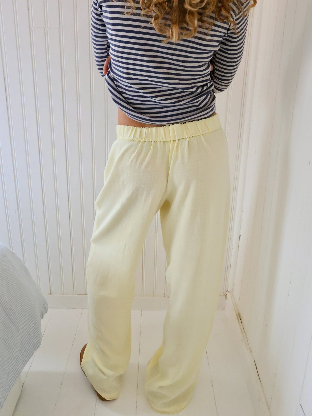Damen-Loungebroek mit Streifendesign – Elvira