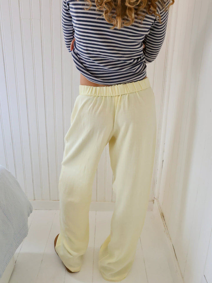 Damen-Loungebroek mit Streifendesign – Elvira
