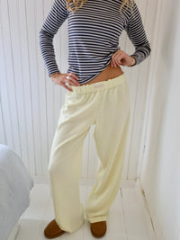 Damen-Loungebroek mit Streifendesign – Elvira