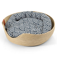 Handgemaakt Comfortabel Bed voor Katten - LuxeSnooze